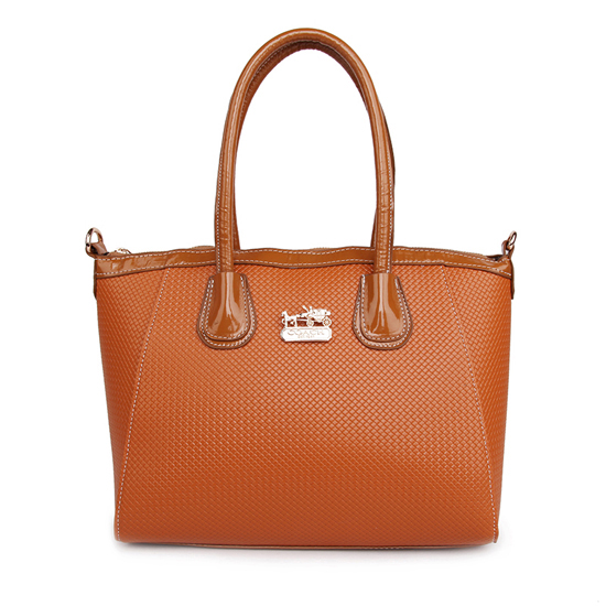 Coach City Signature Medium Tan Satchels BSO | Women